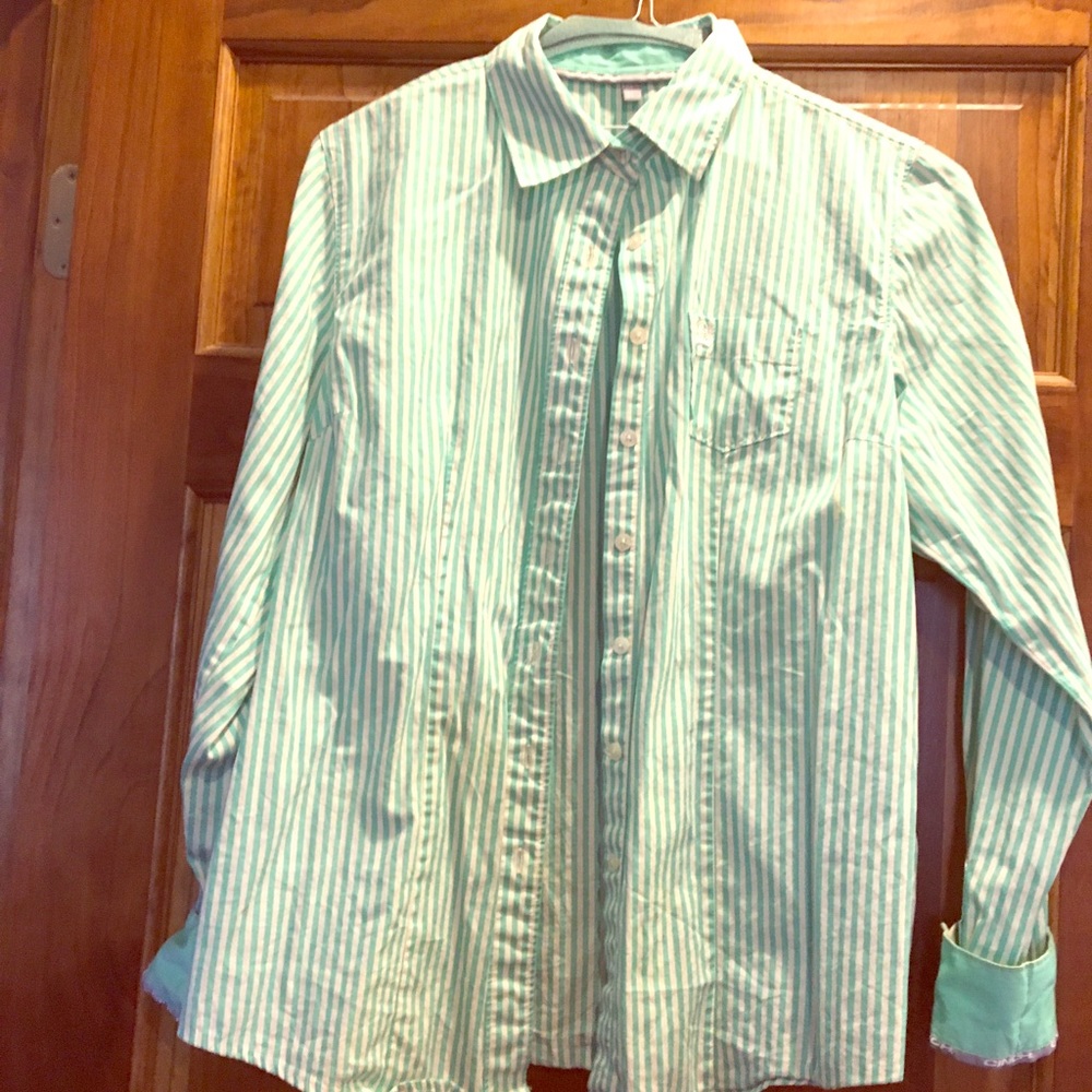 Cinch button down shirt. Lrg